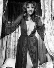 Ingrid Pitt whew! as Countess Dracula in open robe huge cleavage 8x10 photo
