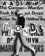 Ana de Aramas as Marilyn Monroe poster artwork for Blonde 8x10 inch photo