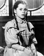 Fairuza Balk young portrait with pigtails 1985 Return to Oz 8x10 inch photo