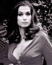 Valerie Leon 8x10 inch photo 1970's Hammer & Carry On star busty open shirt