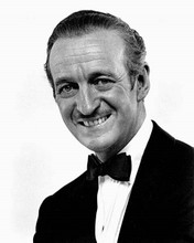 David Niven debonair in tuxedo with rakish smile 1964 Bedtime Story 8x10 photo