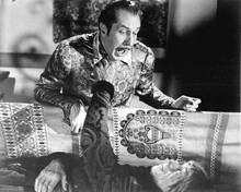 The Raven 1963 8x10 inch photo Vincent Price 7 Boris Karloff in scene