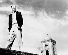 Ray Harryhausen on set of Hammer Studios 1960's era 8x10 inch photo