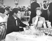 Bundle of Joy 1957 Eddie Fisher & Debbie Reynolds have cocktails 8x10 photo