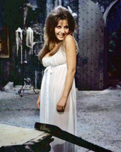 Ingrid Pitt in castle dungeon wicked smile 1971 Countess Dracula 8x10 photo
