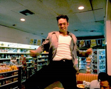 Swingers 1996 Vince Vaughn as Trent dancing on diner tables 8x10 inch photo