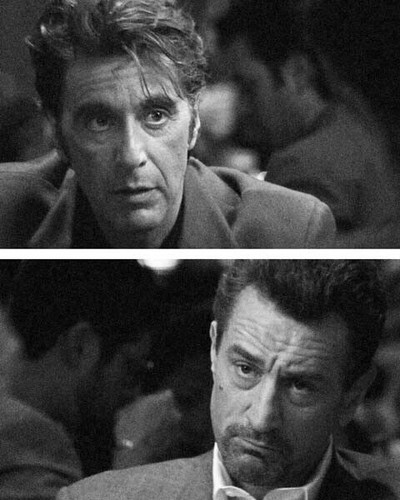 Heat 1995 two legends Al Pacino & Robert De Niro 8x10 inch photo
