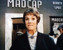 Julie Andrews with wide eyes looks surprised 8x10 inch photo