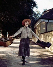Julie Andrews sings walking & holding luggage The Sound of Music 8x10 photo