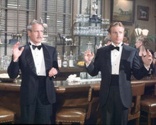 The Sting Paul Newman Robert Redford in tuxes raise hands at bar 8x10 photo