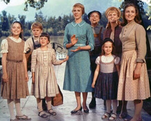 The Sound of Music 8x10 inch photo Julie Andrews with the Von Trapp children