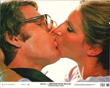 What's Up Doc 1972 original 8x10 lobby card Barbra Streisand & Ryan O'Neal kiss