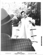 The Disorderly orderly original 8x10 inch photo Jerry lewis holds straitjacket