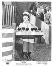 Toby Tyler 1960 Disney original 8x10 inch photo Kevin Corcoran & toffee apples