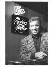 William Shatner 1981 original 8x10 inch photo An Evening At The Improv TV series
