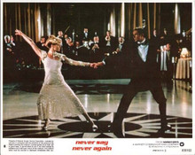 Never Say Never Again original 8x10 lobby card Sean Connery Kim Basinger tango