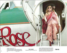 The Rose 1979 original 8x10 lobby card Bette Midler descends steps of her plane