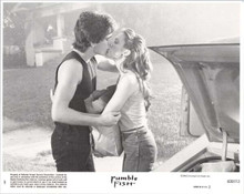 Rumble Fish 1983 original 8x10 lobby card Diane Lane kisses Matt Dillon