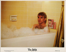 The Jerk original 1979 8x10 lobby card Steve Martin in bubble bath