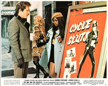 The Owl and the Pussycat 1970 original 8x10 inch lobby card George Segal