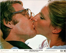 What's Up Doc 1972 original 8x10 lobby card Barbra Streisand Ryan O'Neal kiss