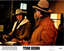 Tom Horn 1980 original 8x10 lobby card Steve McQueen drinks whisky in saloon