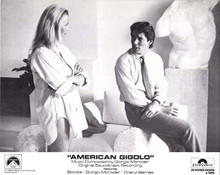 American Gigolo 1980 original 8x10 lobby card Richard Gere Nina van Pallandt