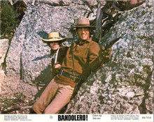 Bandolero 1968 original 8x10 lobby card Raquel Welch Dean Martin points gun