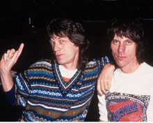 The Rolling Stones Mick Jagger & Bill Wyman 8x10 inch photo