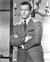 Robert Goulet 1964 debonair portrait in suit I'd Rather Be Rich 8x10 inch photo