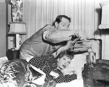 Her Husband's Affairs 1947 Lucille Ball in bed with Franchot Tone 8x10 photo