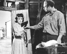 Strait-Jacket 1964 George Kennedy hands axe to Joan Crawford 8x10 inch photo