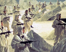 Ice Station Zebra 1968 Russian soldiers with guns on ice pack 8x10 inch photo
