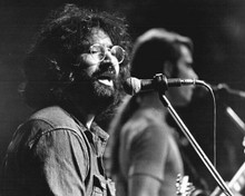 Jerry Garcia performing at San Francisco's Fillmore West concert hall 8x10 photo
