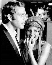 What's Up Doc Ryan O'Neal Barbra Streisand on set during filming 8x10 inch photo