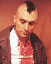 Taxi Driver Robert De Niro with mohawk in blood soaked shirt 8x10 inch photo