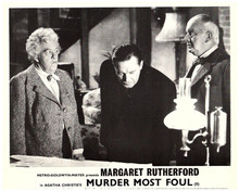 Murder Most Foul 1964 Margaret Rutherford Bud Tingwell Stringer Davis 8x10 photo