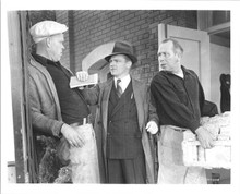 James Cagney in suit and fedora hat muscles two guys movie unknown 8x10 photo