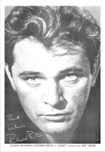 Richard Burton 1964 Hamlet from Broadway play 8x10 inch photo