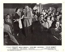 State Secret 1950 Douglas Fairbanks Jnr in scene in movie theater 8x10 photo