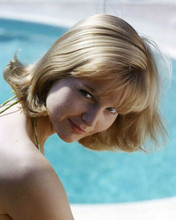 Carol Lynley in swimsuit looking to side circa 1964 8x10 photo