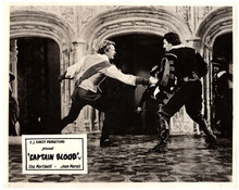 Captain Blood 1960 Jean Marais in action dramatic sword fight 8x10 inch photo
