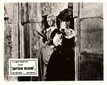 Captain Blood 1960 Elsa Martinelli Lisa Delamare point pistols 8x10 inch photo