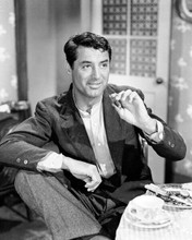 Cary Grant 1940's era holding a cigar 8x10 inch photo