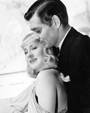 Clark Gable and Carole Lombard get romantic Fast and Loose 8x10 inch photo