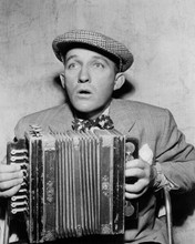 Bing Crosby plays his accordian 1949 Top of the Morning 8x10 inch photo