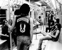 The Warriors 1979 Michael Beck and warriors on New York subway train 8x10 photo