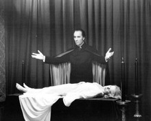 Satanic Rites of Dracula 1973 Joanna Lumley and Christopher Lee 8x10 inch photo
