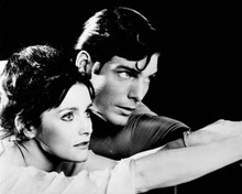 Superman 1978 Christopher Reeve & Margot Kidder take flight 8x10 inch photo