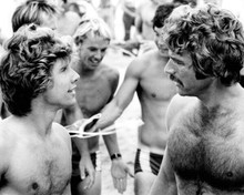 Lifeguard 1976 Parker Stevenson Sam Elliott bare chested on beach 8x10 photo